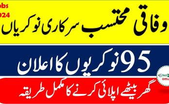 Wafaqi Mohtasib Jobs 2024 Online Apply