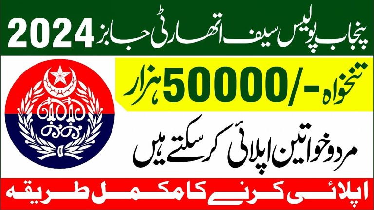 Punjab Safe City Authority Jobs